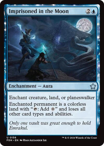 Imprisoned in the Moon (Foundations) Near Mint Foil