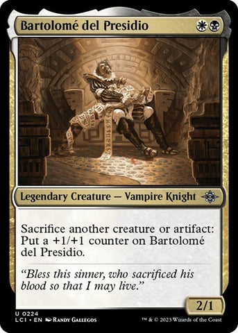 Bartolome del Presidio (The Lost Caverns of Ixalan) Near Mint Foil