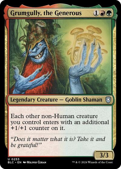 Grumgully, the Generous (Commander: Bloomburrow) Near Mint