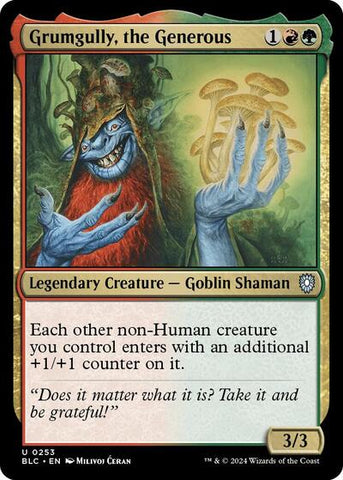 Grumgully, the Generous (Commander: Bloomburrow) Near Mint