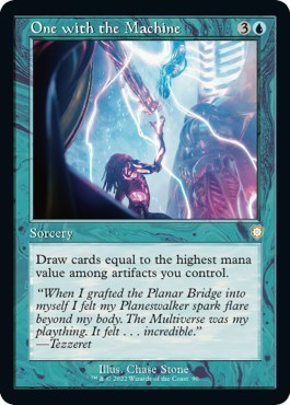 One with the Machine (Commander: The Brothers' War) Near Mint
