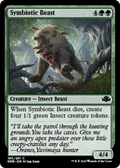 Symbiotic Beast (Dominaria Remastered) Near Mint Foil