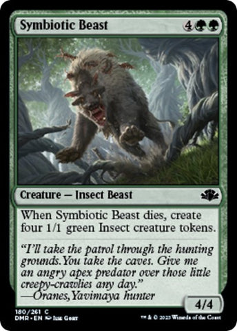 Symbiotic Beast (Dominaria Remastered) Near Mint Foil