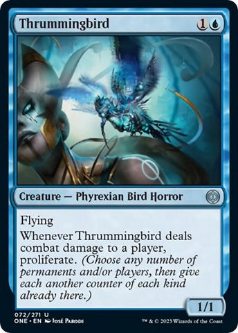 Thrummingbird (Phyrexia: All Will Be One) Light Play