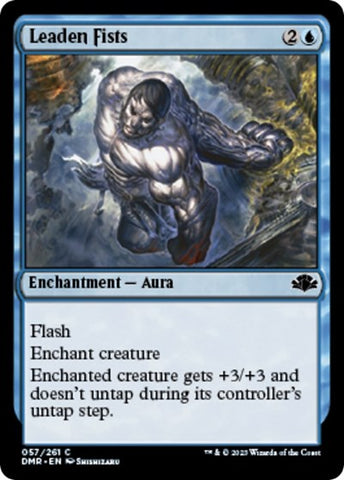 Leaden Fists (Dominaria Remastered) Near Mint Foil