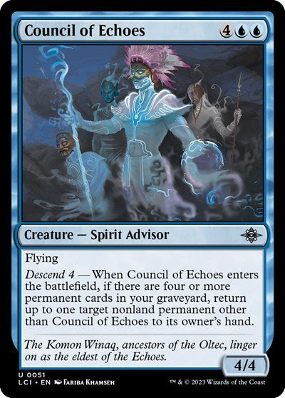 Council of Echoes (The Lost Caverns of Ixalan) Near Mint Foil