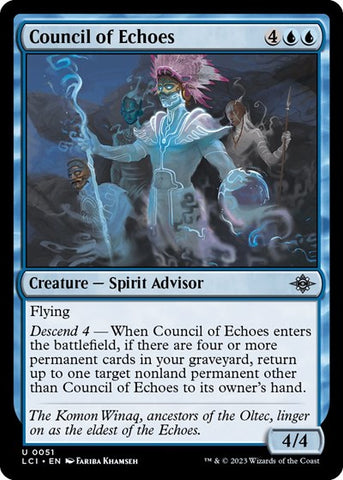 Council of Echoes (The Lost Caverns of Ixalan) Near Mint Foil