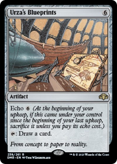 Urza's Blueprints (Dominaria Remastered) Near Mint