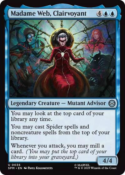 Madame Web, Clairvoyant (Marvel's Spider-Man) Near Mint