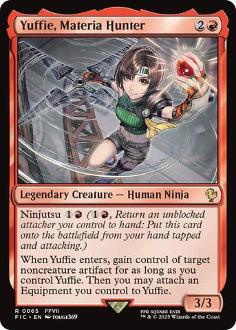 Yuffie, Materia Hunter (Commander: FINAL FANTASY) Near Mint