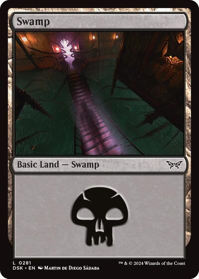 Swamp (0281) (Duskmourn: House of Horror) Near Mint