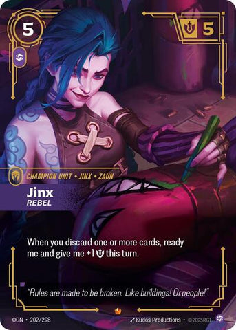 Jinx Rebel (Origins) Near Mint Foil