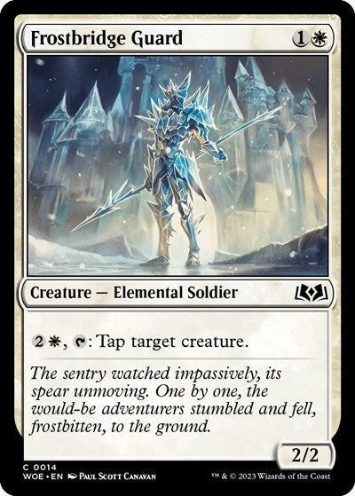 Frostbridge Guard (Wilds of Eldraine) Near Mint