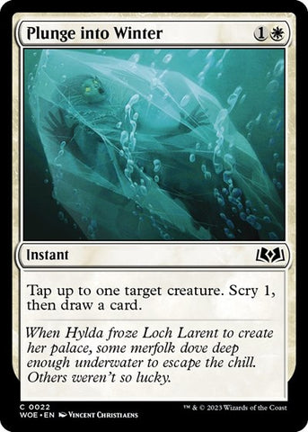 Plunge into Winter (Wilds of Eldraine) Near Mint Foil