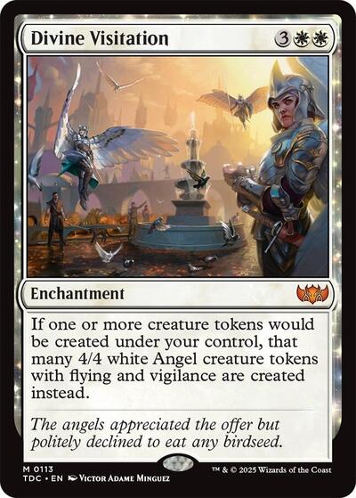 Divine Visitation (Commander: Tarkir: Dragonstorm) Near Mint