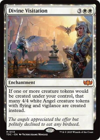 Divine Visitation (Commander: Tarkir: Dragonstorm) Near Mint
