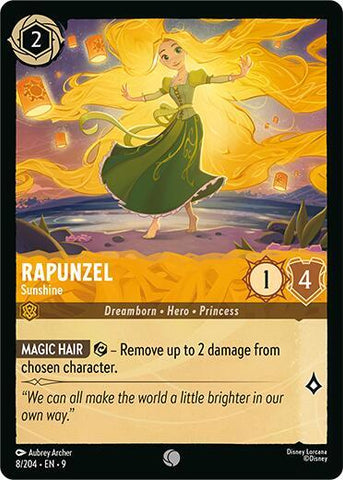 Rapunzel - Sunshine (Fabled) Near Mint Cold Foil