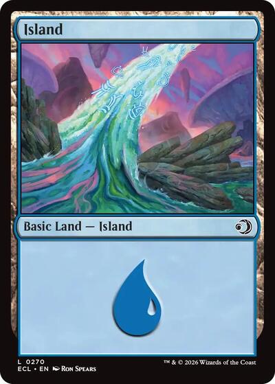 Island (0270) (Lorwyn Eclipsed) Near Mint