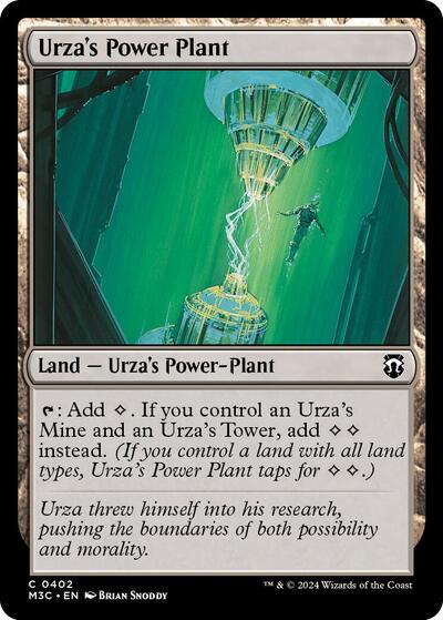 Urza's Power Plant (Commander: Modern Horizons 3) Near Mint