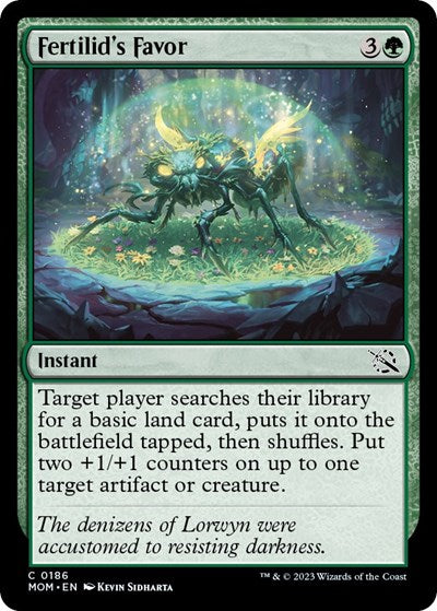 Fertilid's Favor (March of the Machine) Near Mint Foil