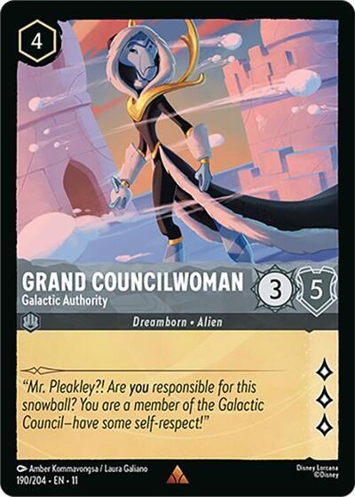 Grand Councilwoman - Galactic Authority (Winterspell) Near Mint