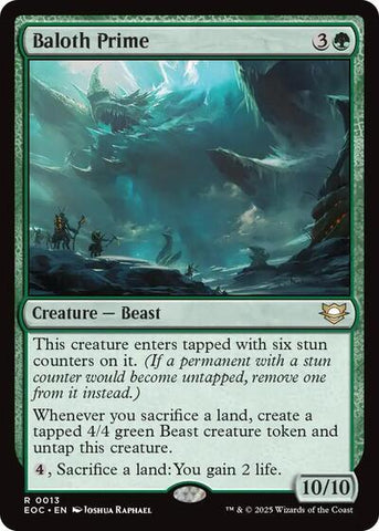 Baloth Prime (Commander: Edge of Eternities) Near Mint