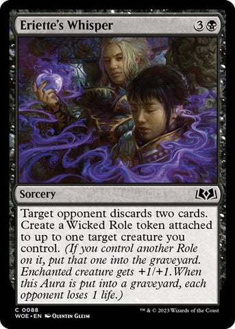 Eriette's Whisper (Wilds of Eldraine) Near Mint