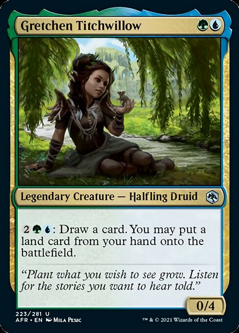 Gretchen Titchwillow (Adventures in the Forgotten Realms) Near Mint