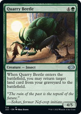 Quarry Beetle (Jumpstart 2022) Near Mint