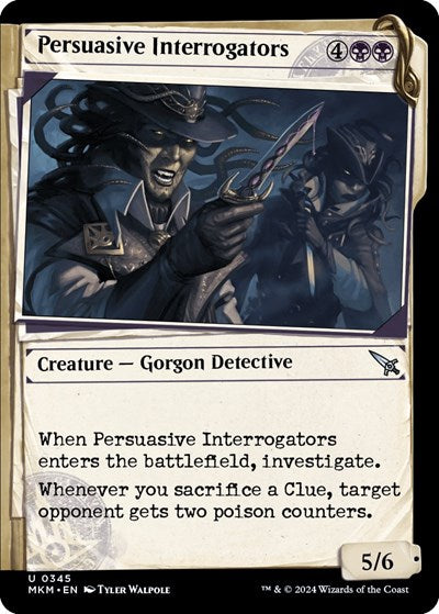 Persuasive Interrogators (Showcase) (Murders at Karlov Manor) Near Mint