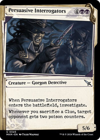 Persuasive Interrogators (Showcase) (Murders at Karlov Manor) Near Mint Foil