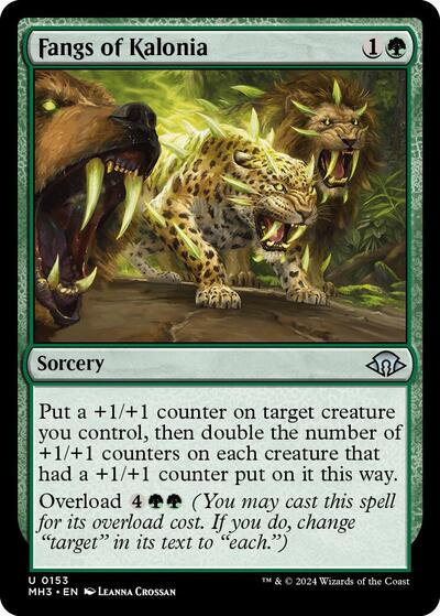 Fangs of Kalonia (Modern Horizons 3) Near Mint Foil