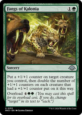 Fangs of Kalonia (Modern Horizons 3) Near Mint Foil