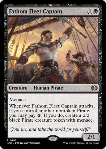 Fathom Fleet Captain (Commander: The Lost Caverns of Ixalan) Near Mint