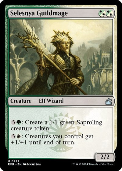 Selesnya Guildmage (Ravnica Remastered) Near Mint Foil