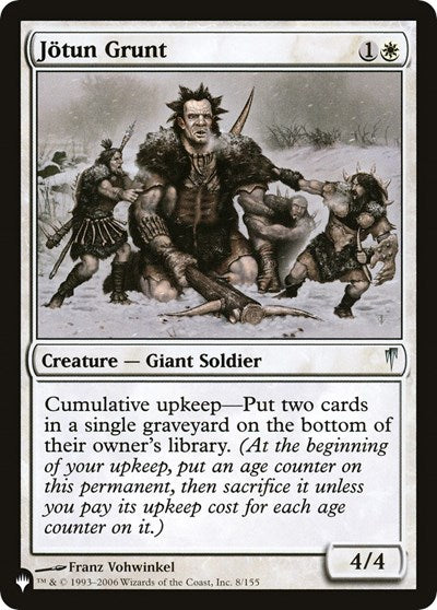 Jotun Grunt (The List) Near Mint