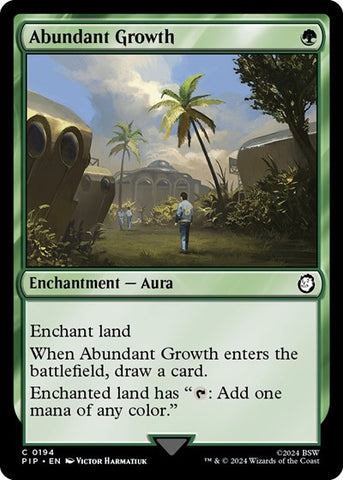 Abundant Growth (Universes Beyond: Fallout) Near Mint