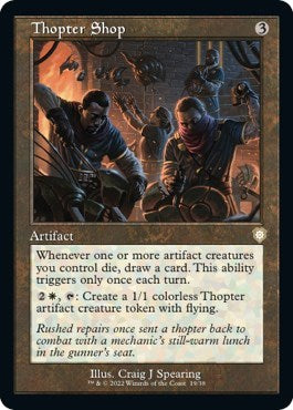Thopter Shop (Commander: The Brothers' War) Near Mint