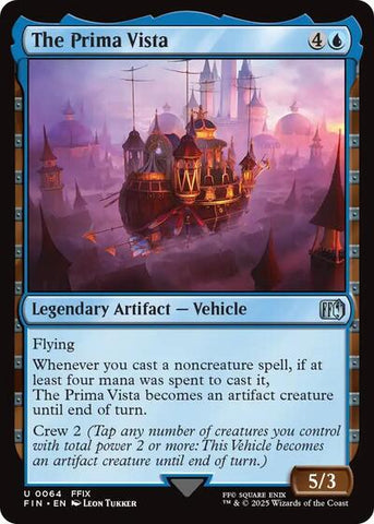 The Prima Vista (Universes Beyond: FINAL FANTASY) Near Mint Foil