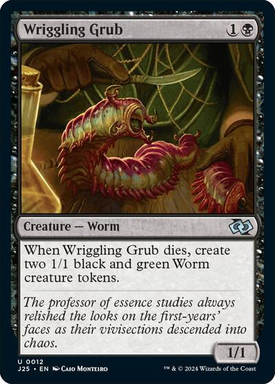 Wriggling Grub (Foundations Jumpstart) Near Mint
