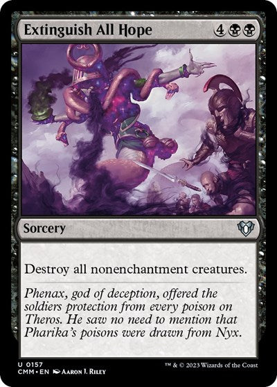 Extinguish All Hope (Commander Masters) Near Mint