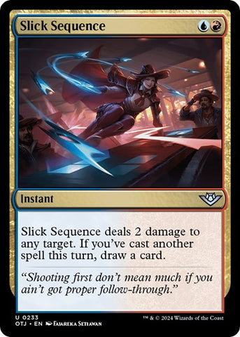 Slick Sequence (Outlaws of Thunder Junction) Near Mint