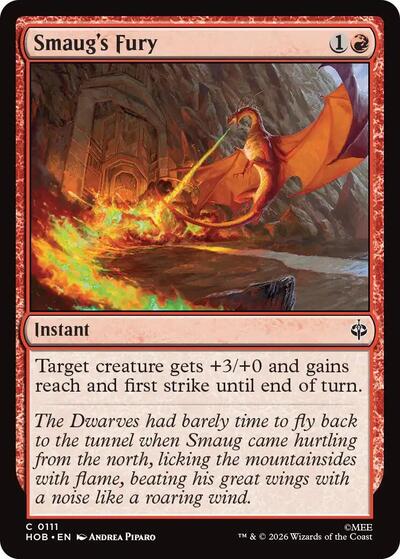 Smaug's Fury (The Hobbit) Near Mint