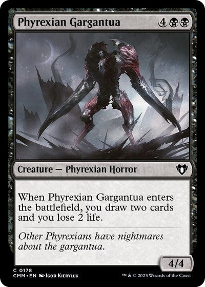 Phyrexian Gargantua (Commander Masters) Near Mint