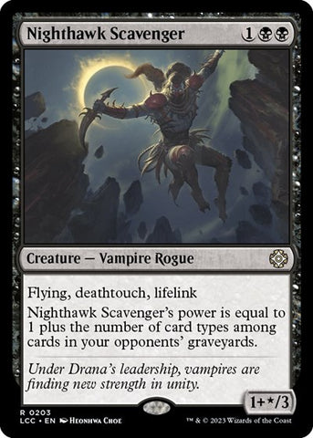 Nighthawk Scavenger (Commander: The Lost Caverns of Ixalan) Near Mint