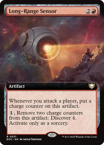Long-Range Sensor (Extended Art) (Commander: Edge of Eternities) Near Mint