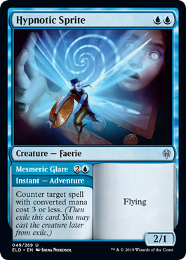 Hypnotic Sprite (Throne of Eldraine) Near Mint