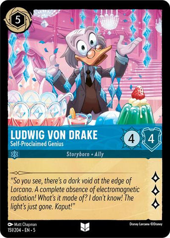 Ludwig Von Drake - Self-Proclaimed Genius (Shimmering Skies) Near Mint