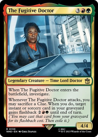 The Fugitive Doctor (Universes Beyond: Doctor Who) Near Mint