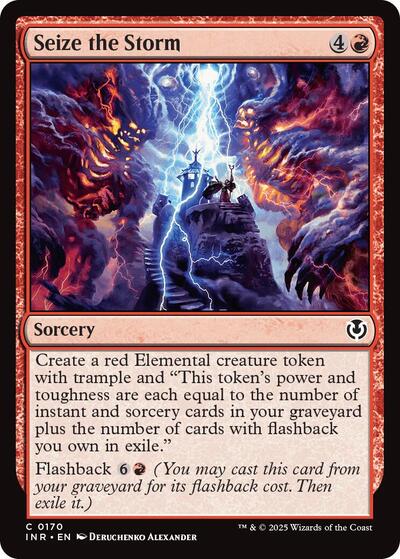 Seize the Storm (Innistrad Remastered) Near Mint Foil